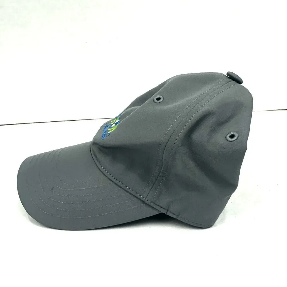 Adidas Golf Now Go. Play. Gray And Blue One size Hat